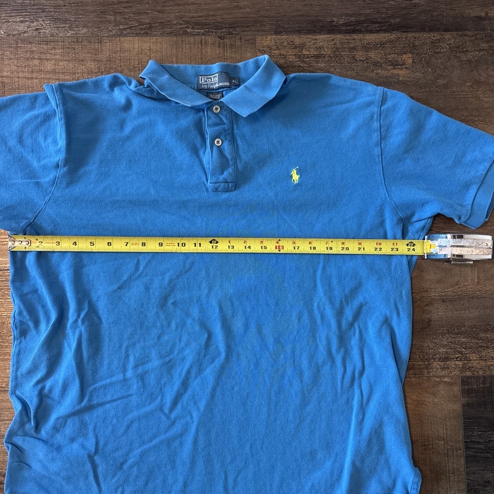 Polo Ralph Lauren Men's Turquoise Blue Polo Shirt Extra XL - Picture 4 of 6
